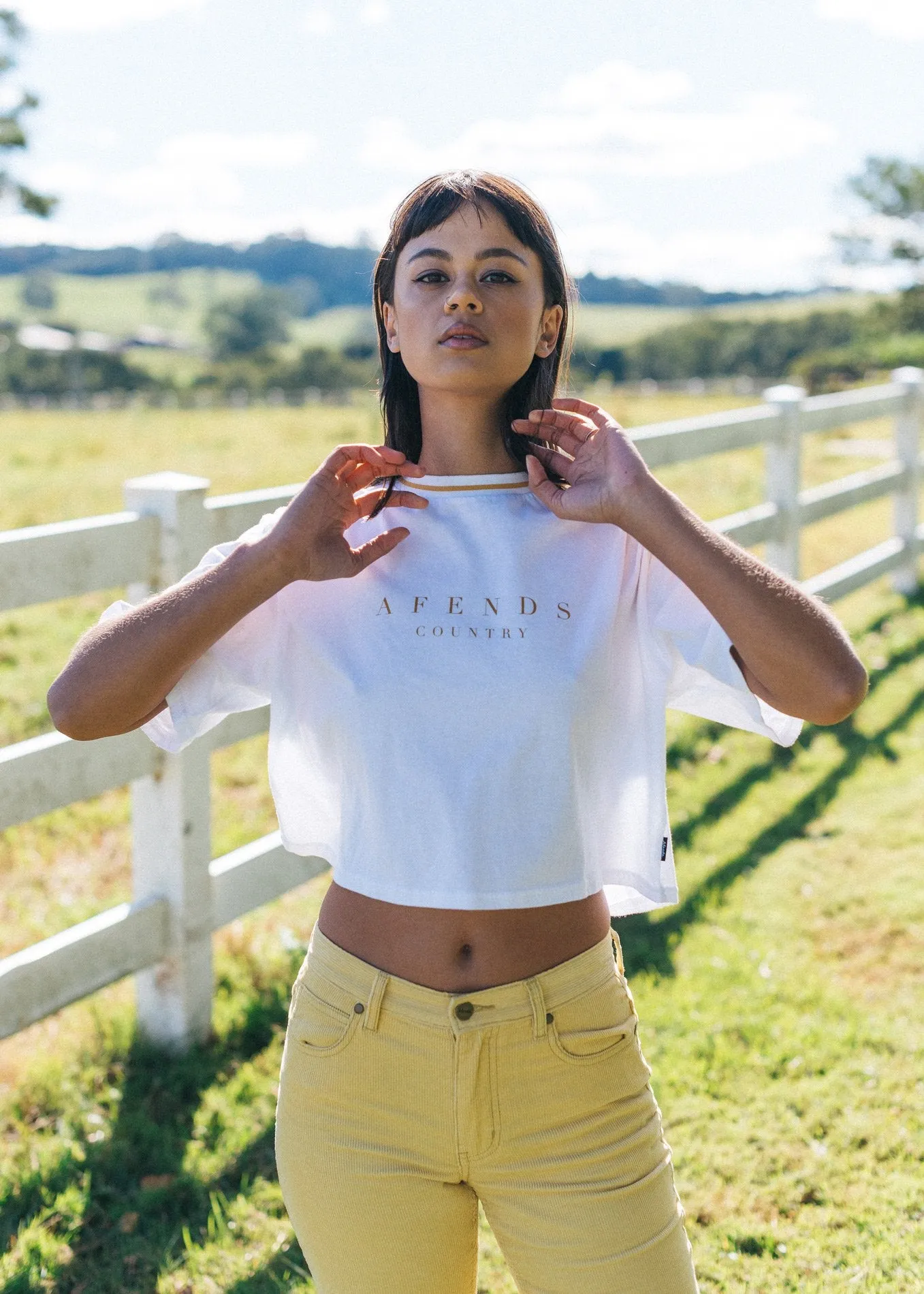 Afends Womens Babel - Box Fit Tee
