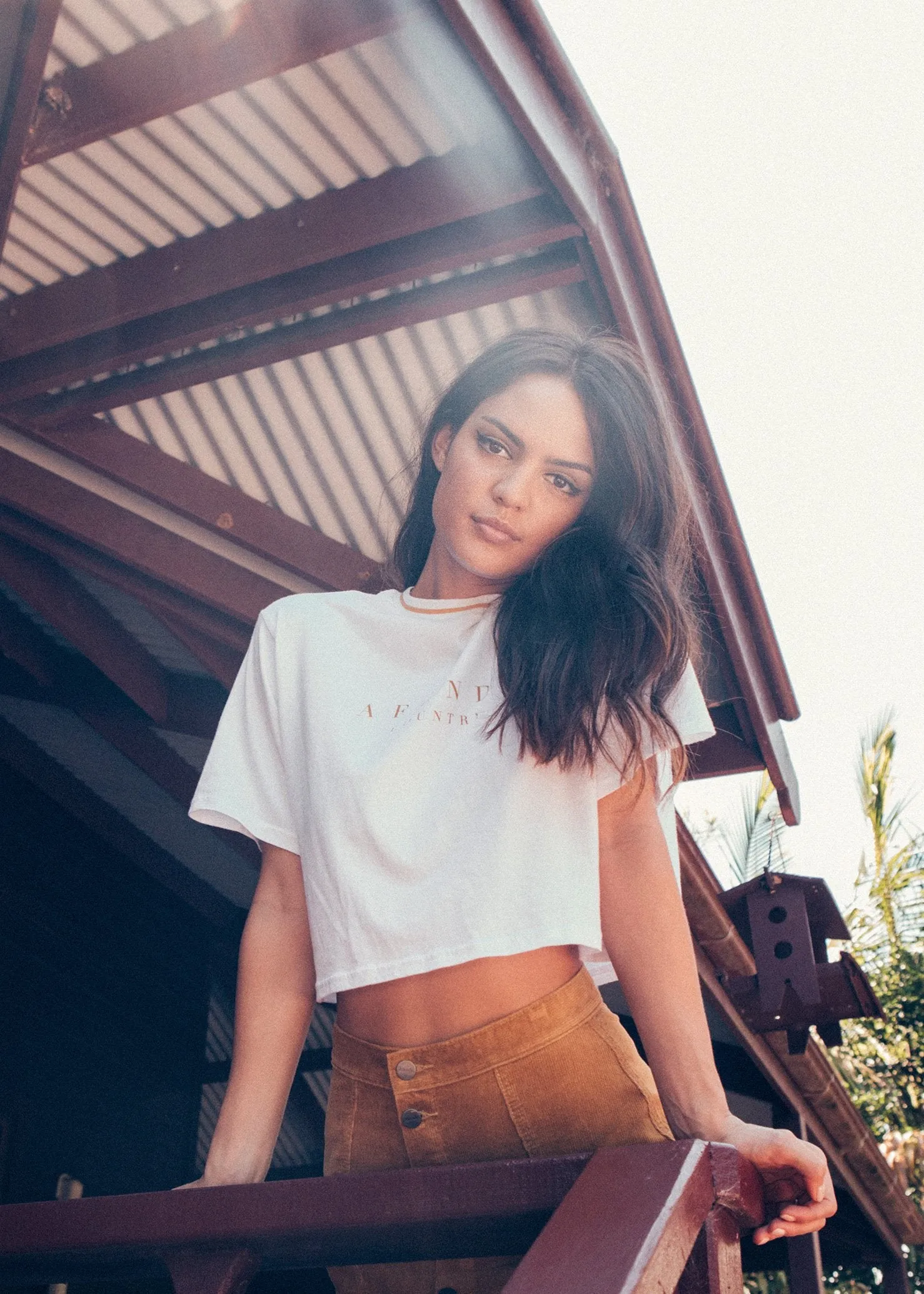 Afends Womens Babel - Box Fit Tee