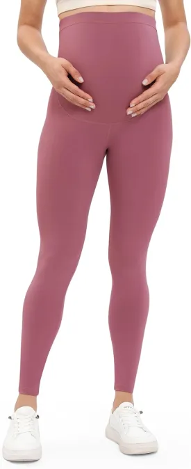 Buttergene Women's Maternity Leggings Over The Belly Maternity Workout Pants Pregnancy Yoga Leggings