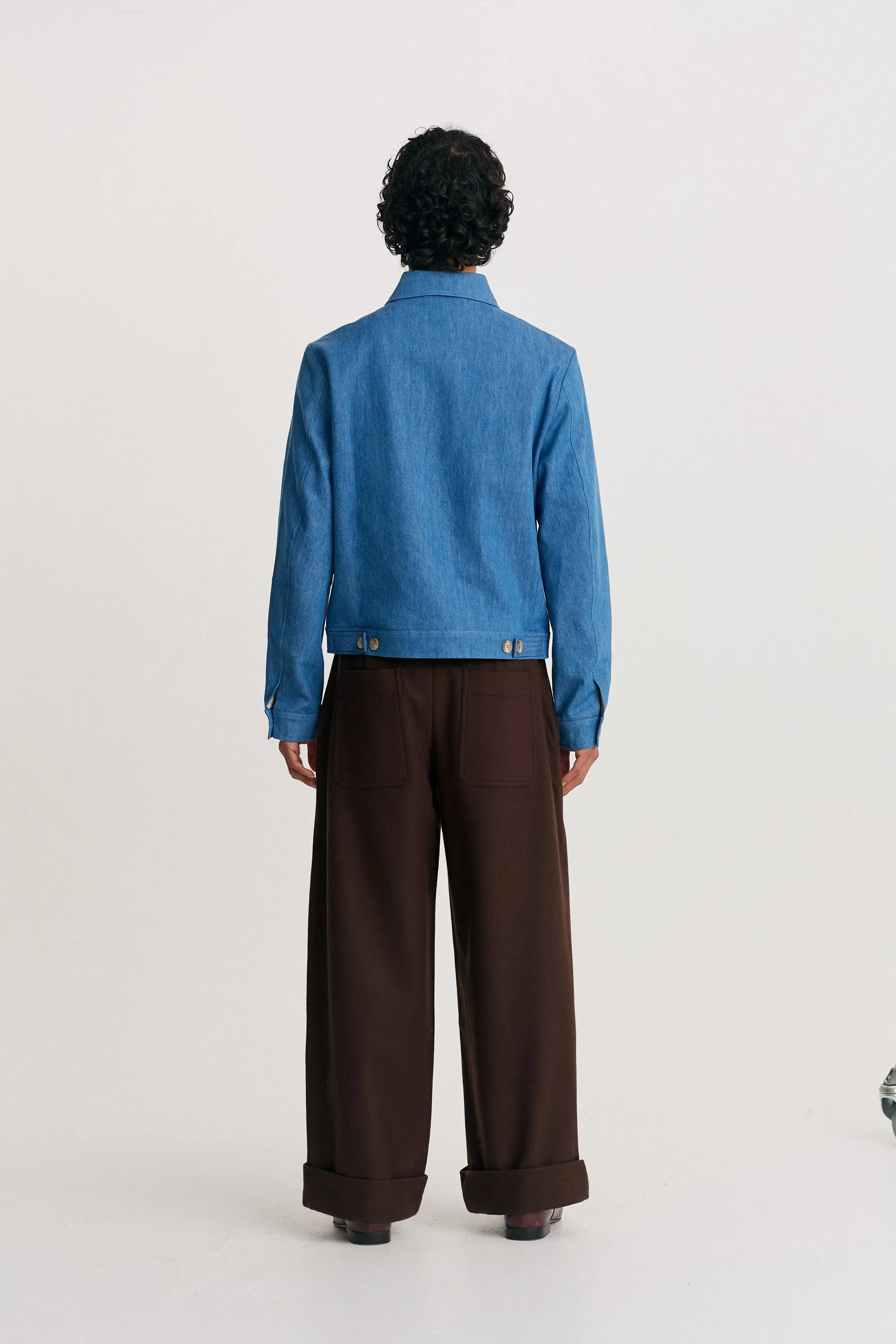 Collared Bomber Jacket