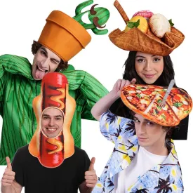 Couple Funny Plant Food Cosplay Hat Halloween Performance Props