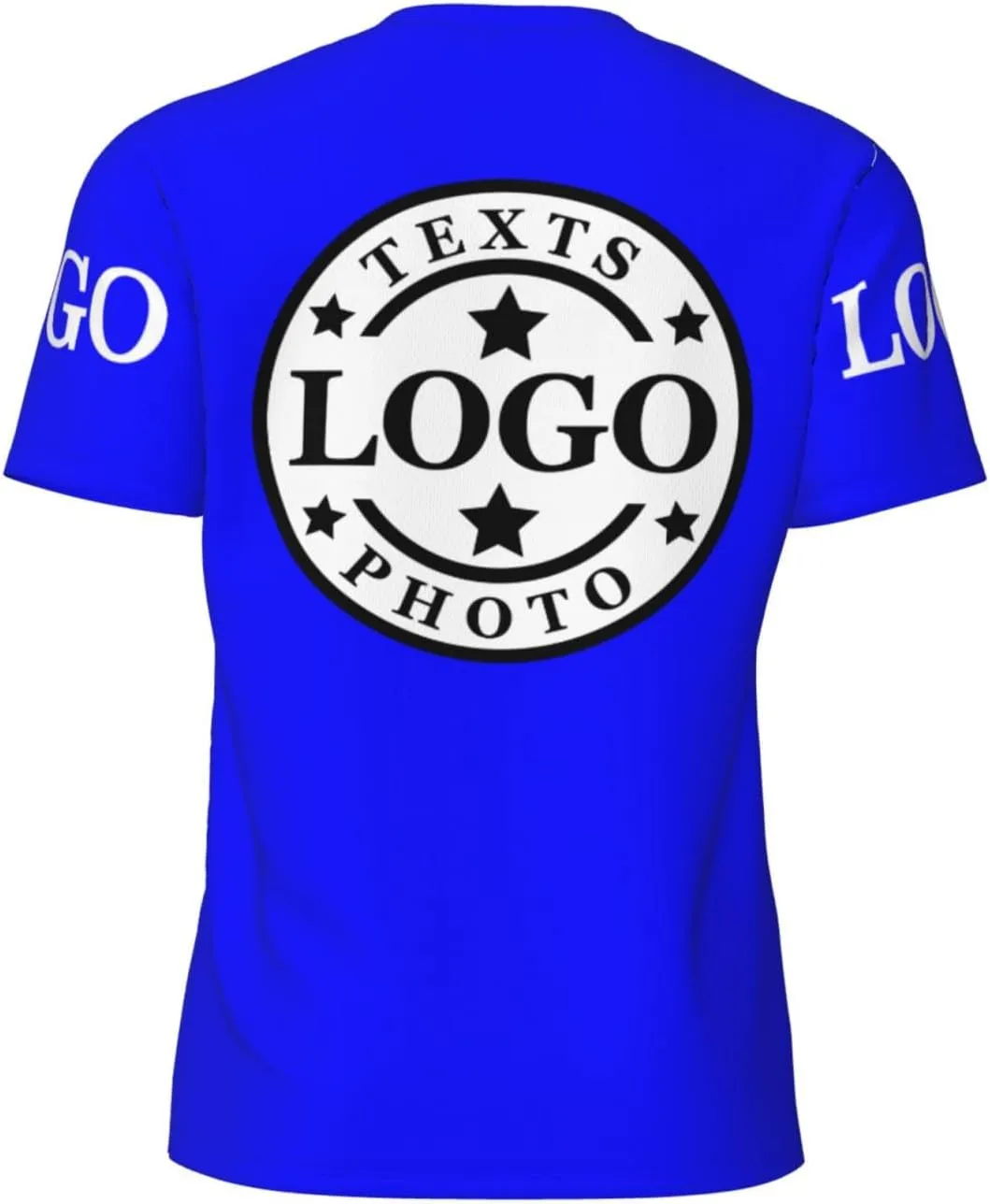 Custom T Shirts for Men Custom Tshirts Unisex Add Text Logo Photo Personalized Tshirts Customized T Shirts Front Back