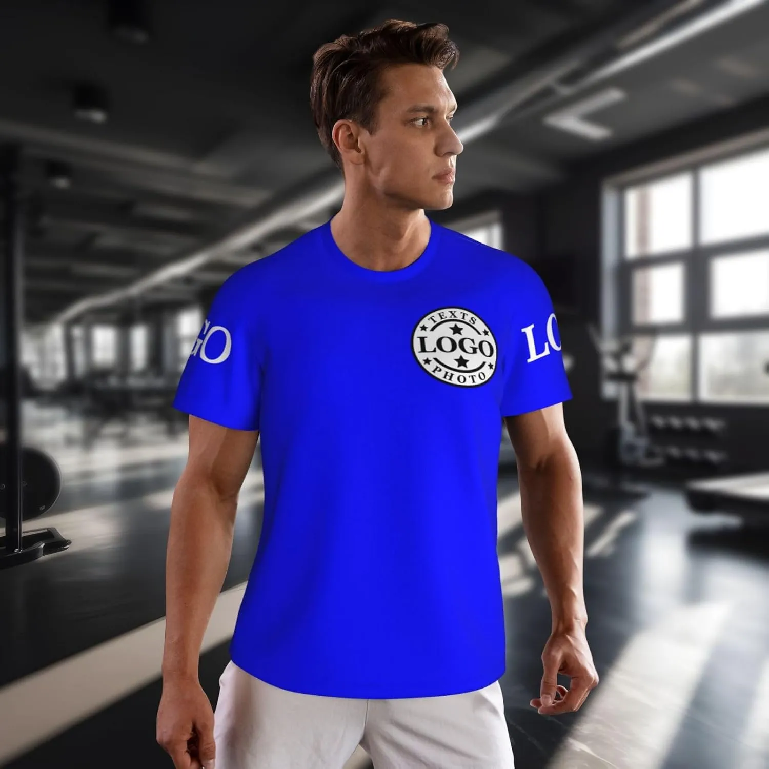 Custom T Shirts for Men Custom Tshirts Unisex Add Text Logo Photo Personalized Tshirts Customized T Shirts Front Back