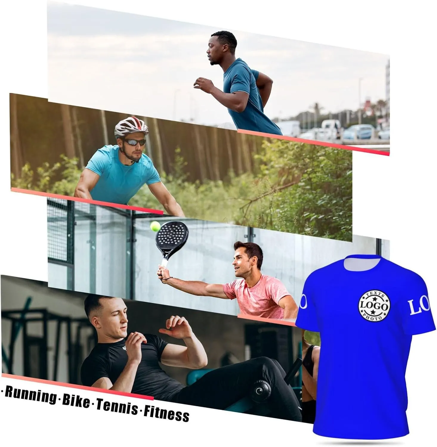 Custom T Shirts for Men Custom Tshirts Unisex Add Text Logo Photo Personalized Tshirts Customized T Shirts Front Back