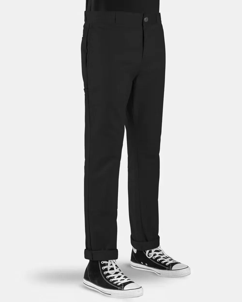 DICKIES 918 Slim Fit Double Knee Pants - Black