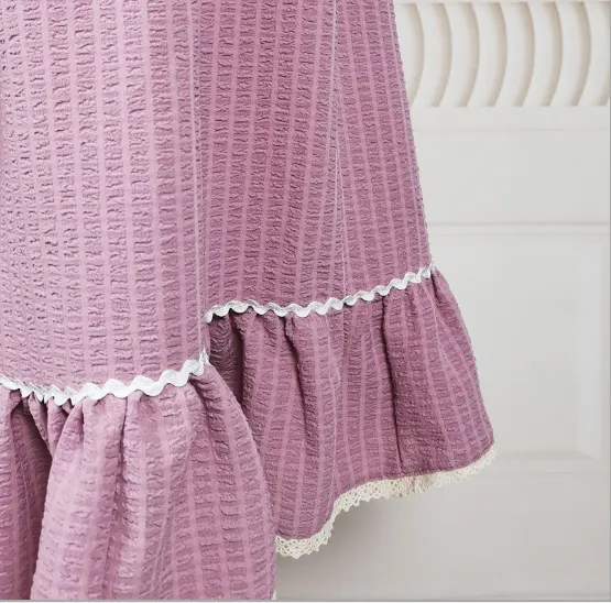 Edwardian Style Top & Lace up Skirt Set