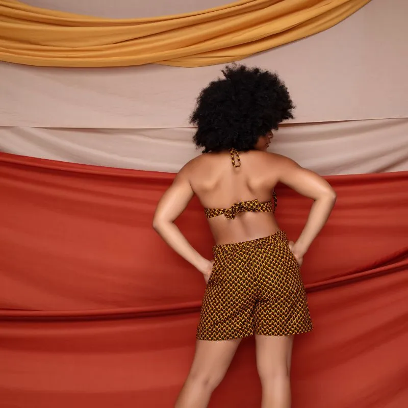 Feza High Waisted Shorts