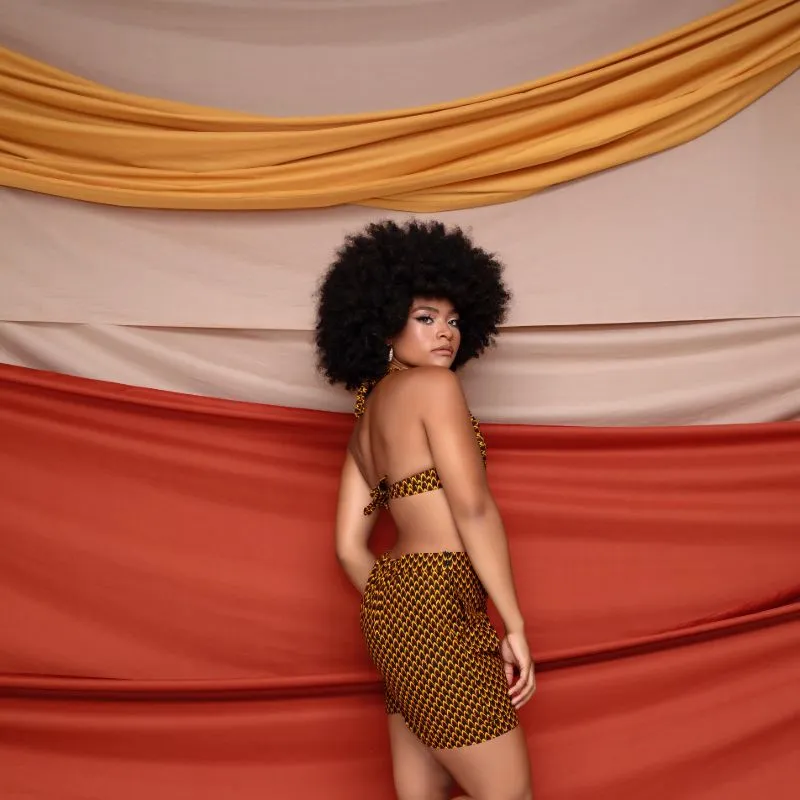 Feza High Waisted Shorts