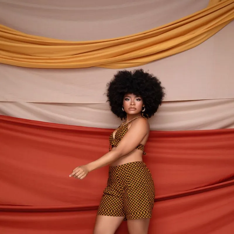 Feza High Waisted Shorts