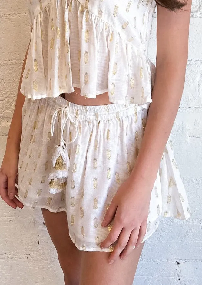 Golden Glow Getaway Shorts