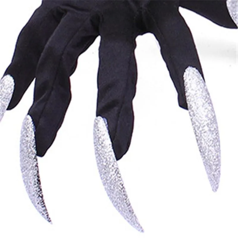 Hanyu Fashion Long Fingernail Gowns Halloween Cosplay Props Claws Performance Cuffs
