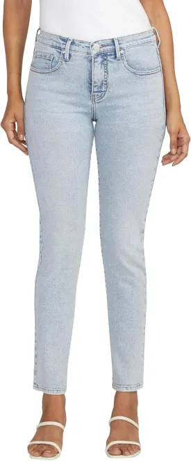 JAG Jeans Women's Cassie Mid Rise Slim Straight Leg Jeans & Pants-Legacy