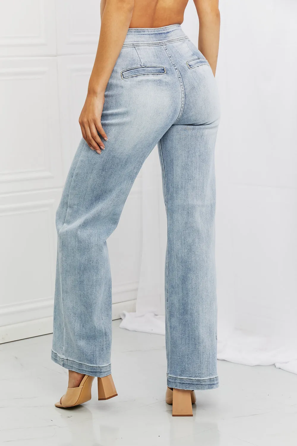 Luisa Wide Flare Jeans