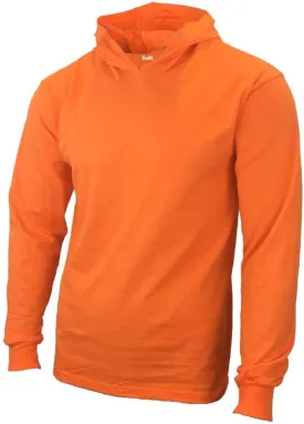 Men Construction Long Sleeve Work T Shirts with Hood