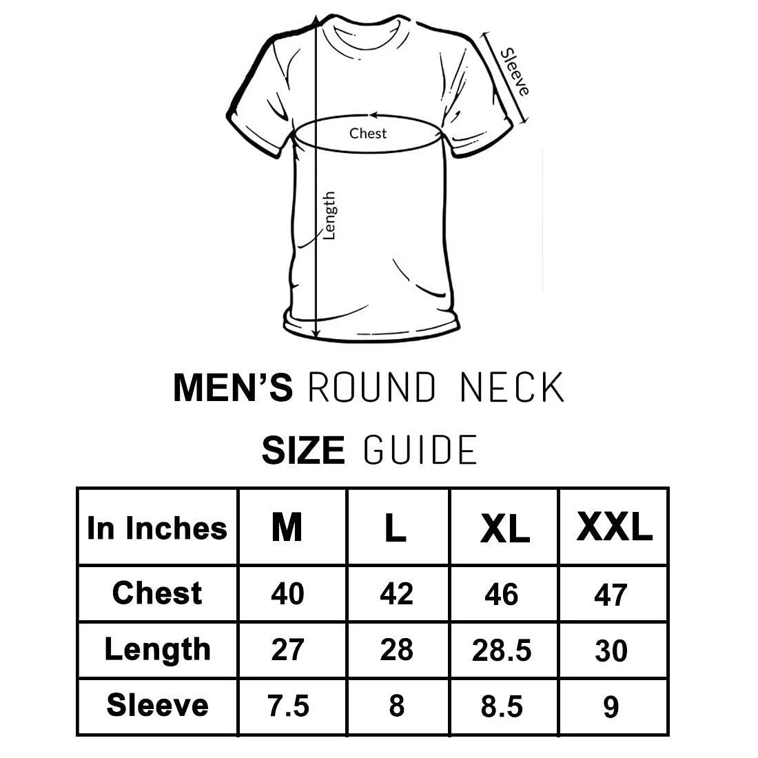 Nutcase Designer Round Neck Men's T-Shirt Wrinkle-Free Poly Cotton Tees - Everything is Cool