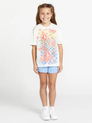 Truly Stoked Bf Tee - Star White